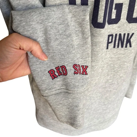 Pink Victoria’s Secret with 5th & Ocean Meet Me In The Dugout Zip Up- Size M - Picture 6 of 12